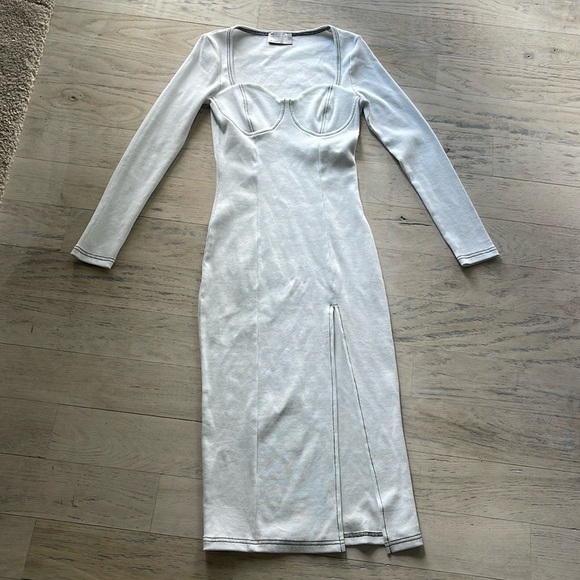 ASOS white fitted dress - Picture 1 of 8